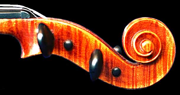 Irene Girton's violin. Photo by George D. Girton